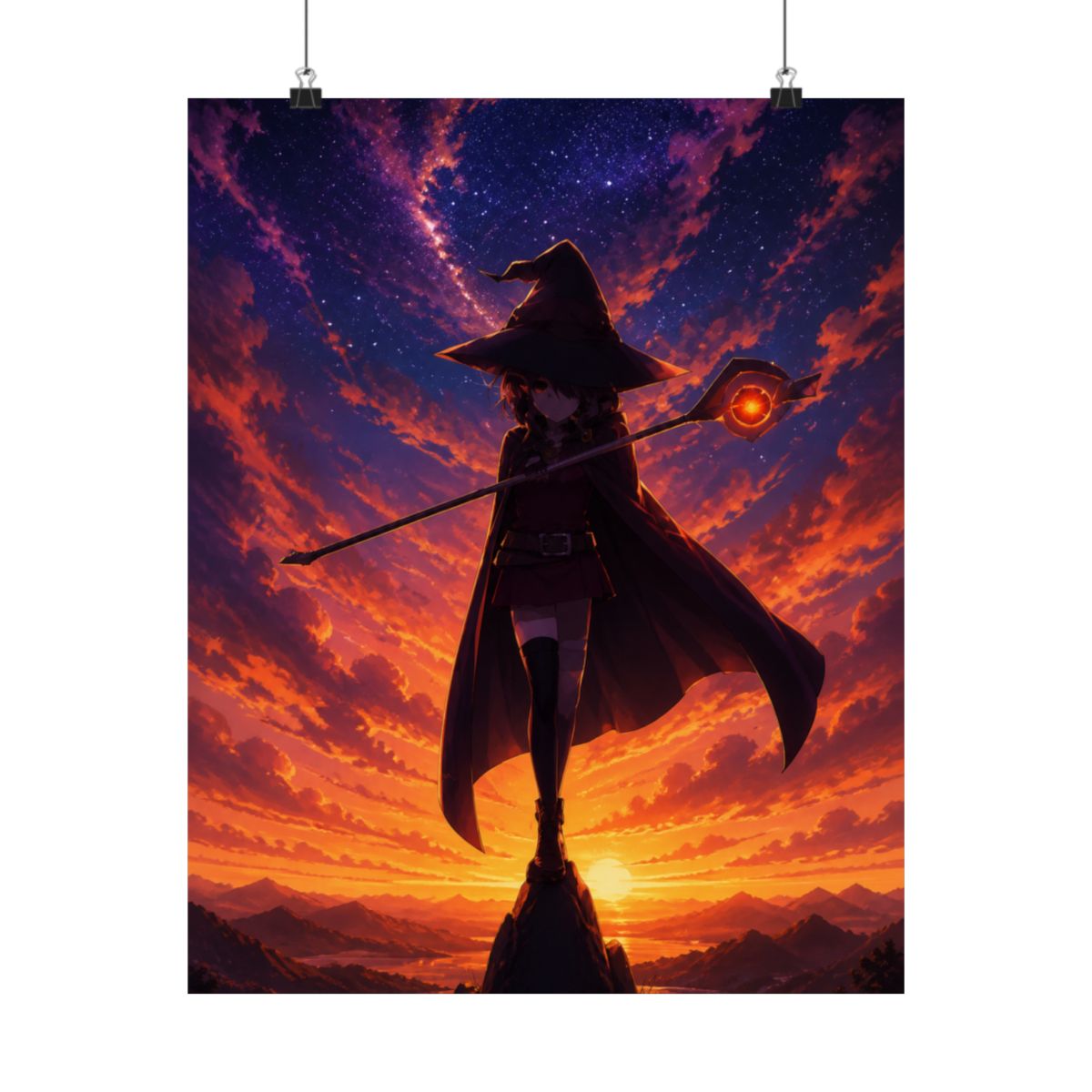 XINYUELONG Anime Konosuba Poster Posters Wall Art Painting Posters Decoration Room Decor Unframe 12x18inch(30x45cm) - alternate angle 4, merchandise