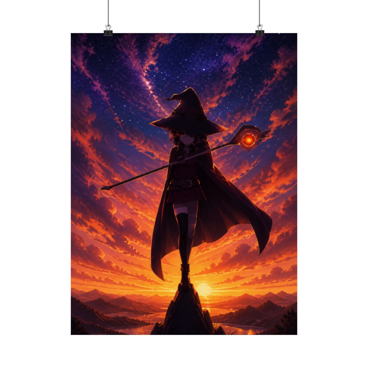 XINYUELONG Anime Konosuba Poster Posters Wall Art Painting Posters Decoration Room Decor Unframe 12x18inch(30x45cm) - alternate angle 3, merchandise