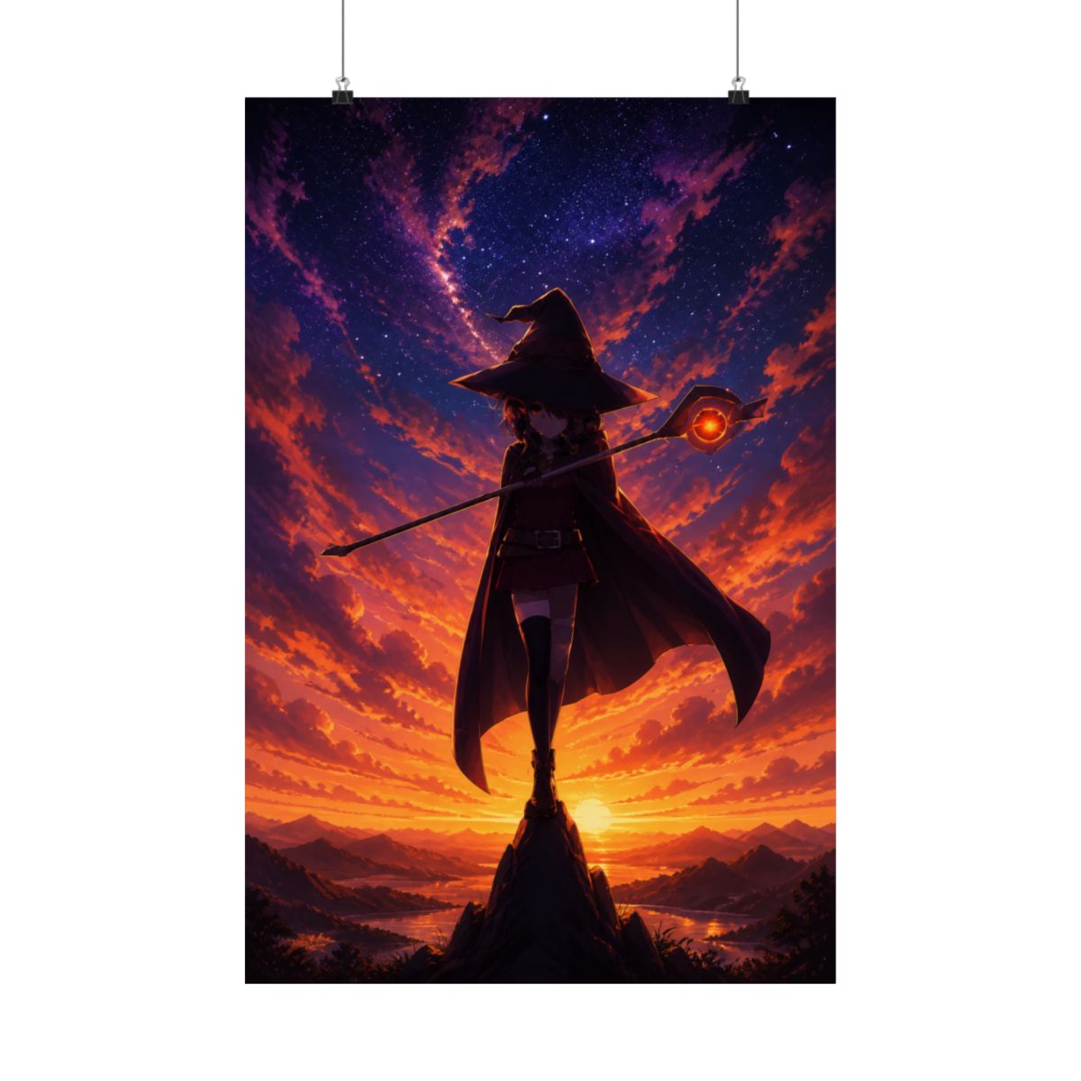 XINYUELONG Anime Konosuba Poster Posters Wall Art Painting Posters Decoration Room Decor Unframe 12x18inch(30x45cm) - Official posters merchandise