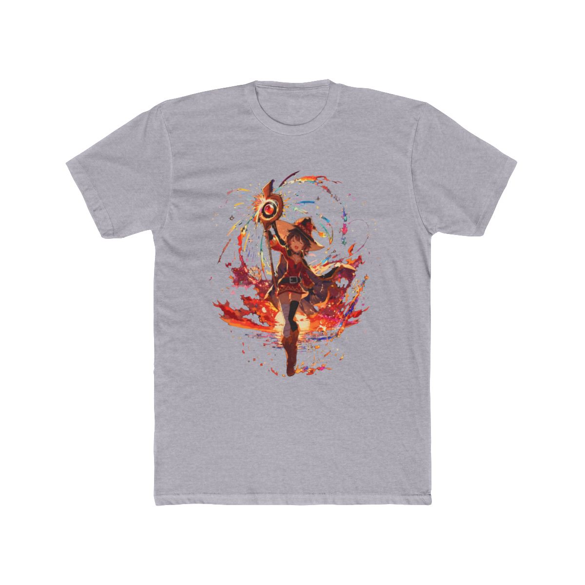 Megumin Explosive Magic Fireworks Art T Shirt | Konosuba