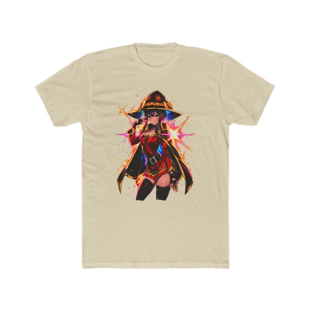 Megumin Konosuba Explosion Art T Shirt - alternate angle 4, merchandise