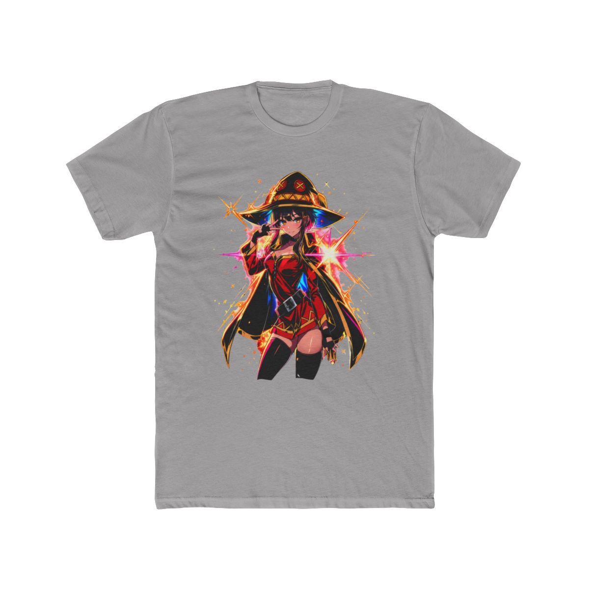 Megumin Konosuba Explosion Art T Shirt - alternate angle 2, merchandise