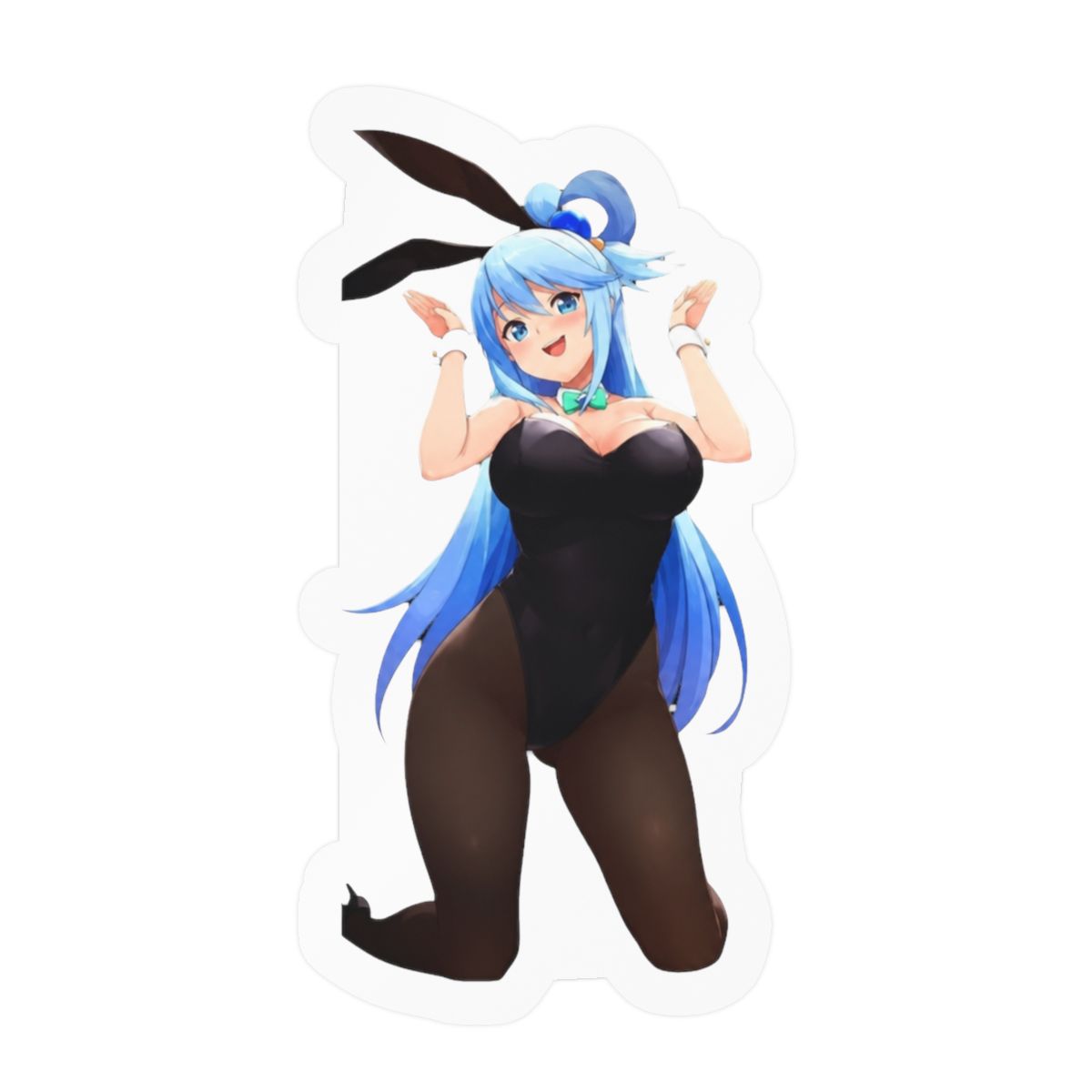 konosuba Aqua Bumper Sticker Window Decal 5 - Official stickers merchandise