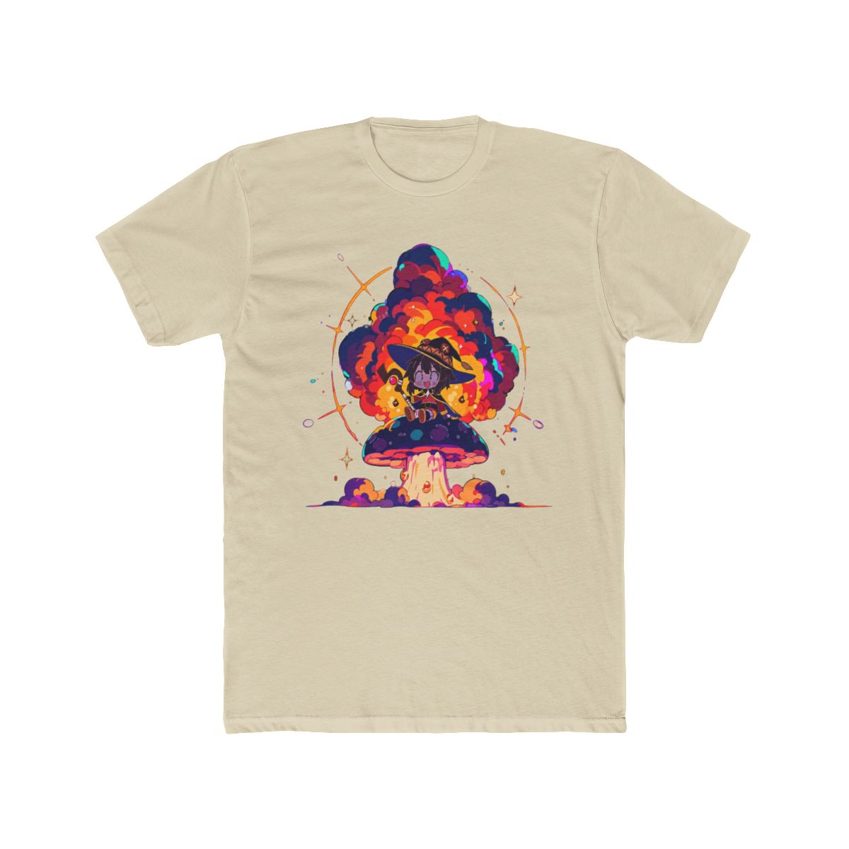 Megumin With Explosion And Mushroom T Shirt | Konosuba