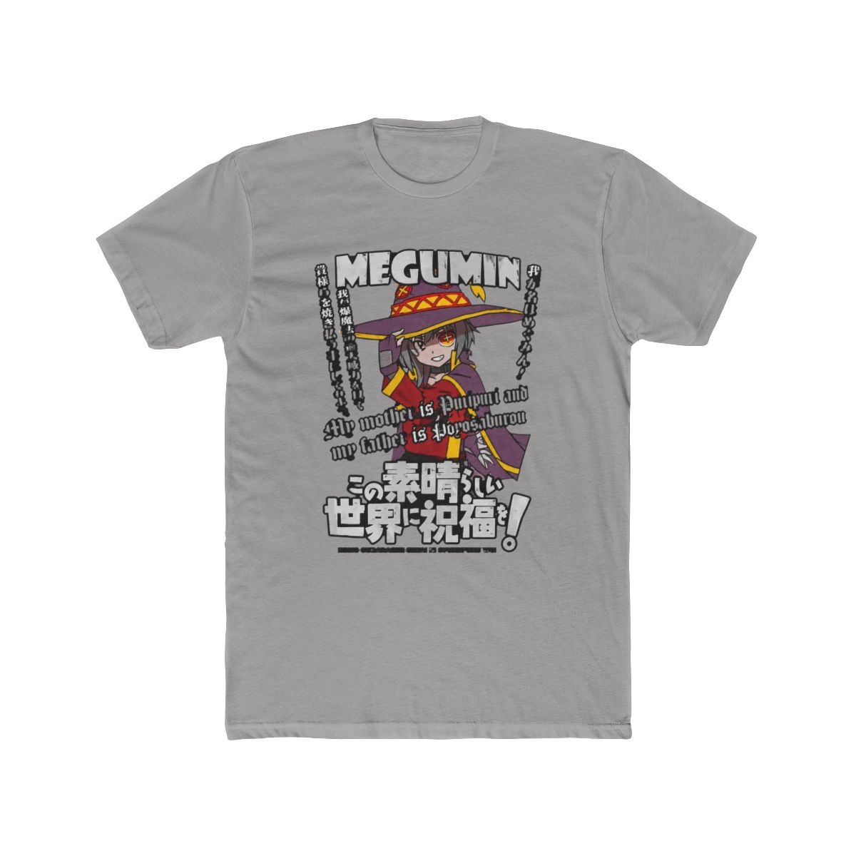 KonoSuba Megumin Screen Print T Shirt - Official t-shirts merchandise