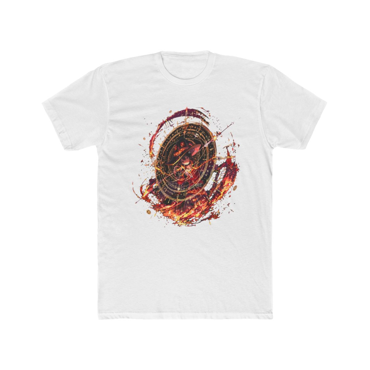Megumin Arcane Sigil Dramatic Casting T Shirt | Konosuba - Official t-shirts merchandise