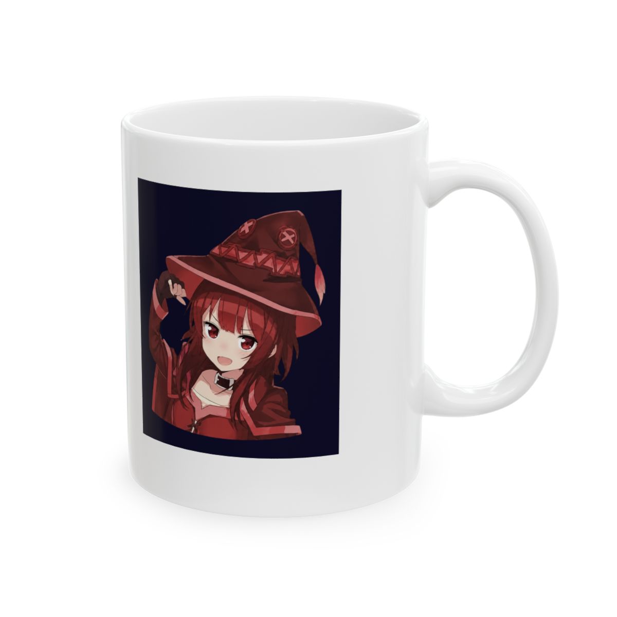 Megumin Konosuba Coffee Mug 11oz Ceramic Tea Cups