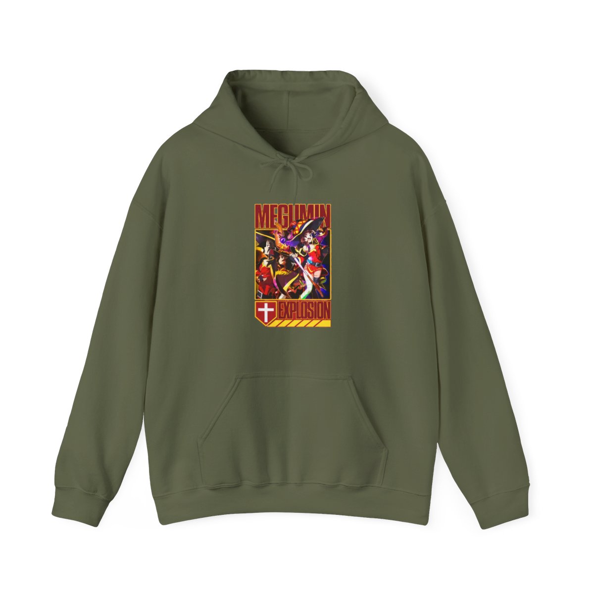 Megumin Konosuba Streetwear Hoodie - alternate angle 5, merchandise