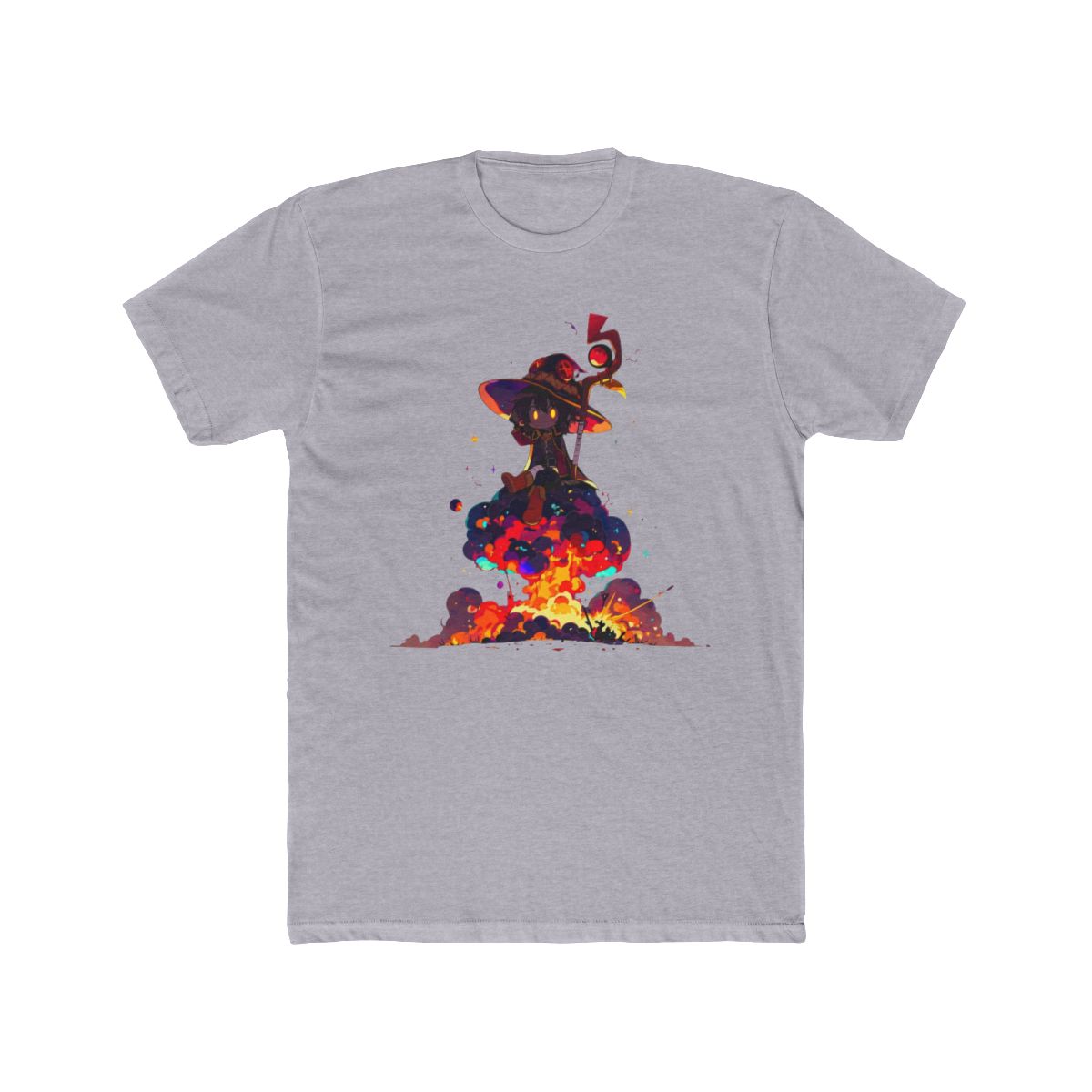 Megumin On Colorful Explosion T Shirt | Konosuba