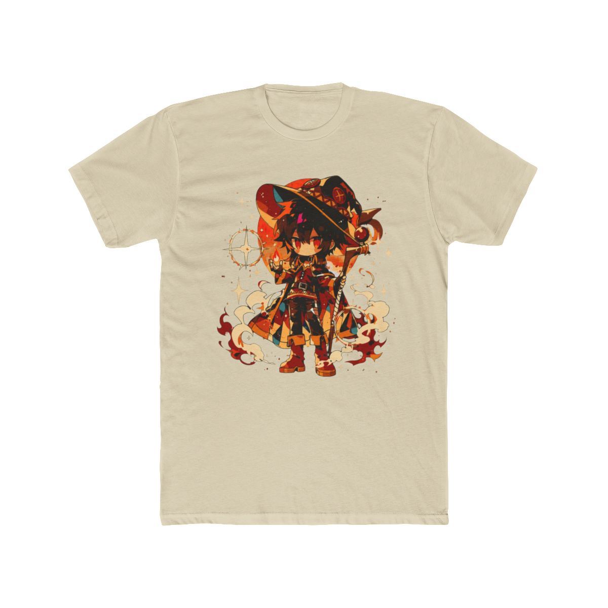 Megumin Chibi Explosion Mage Fan Art T Shirt | Konosuba - alternate angle 4, merchandise