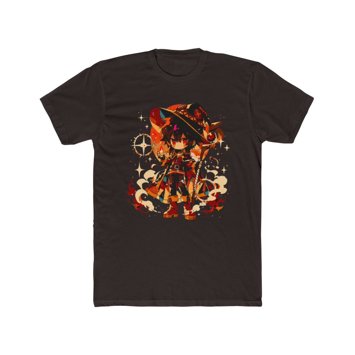 Megumin Chibi Explosion Mage Fan Art T Shirt | Konosuba - alternate angle 3, merchandise