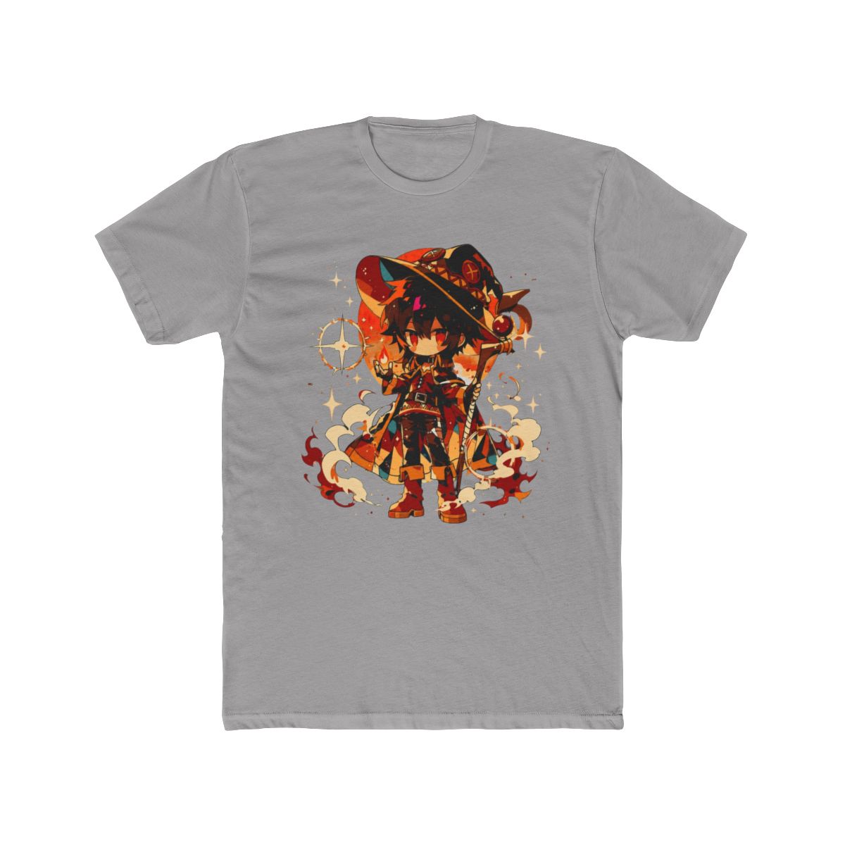 Megumin Chibi Explosion Mage Fan Art T Shirt | Konosuba - alternate angle 2, merchandise