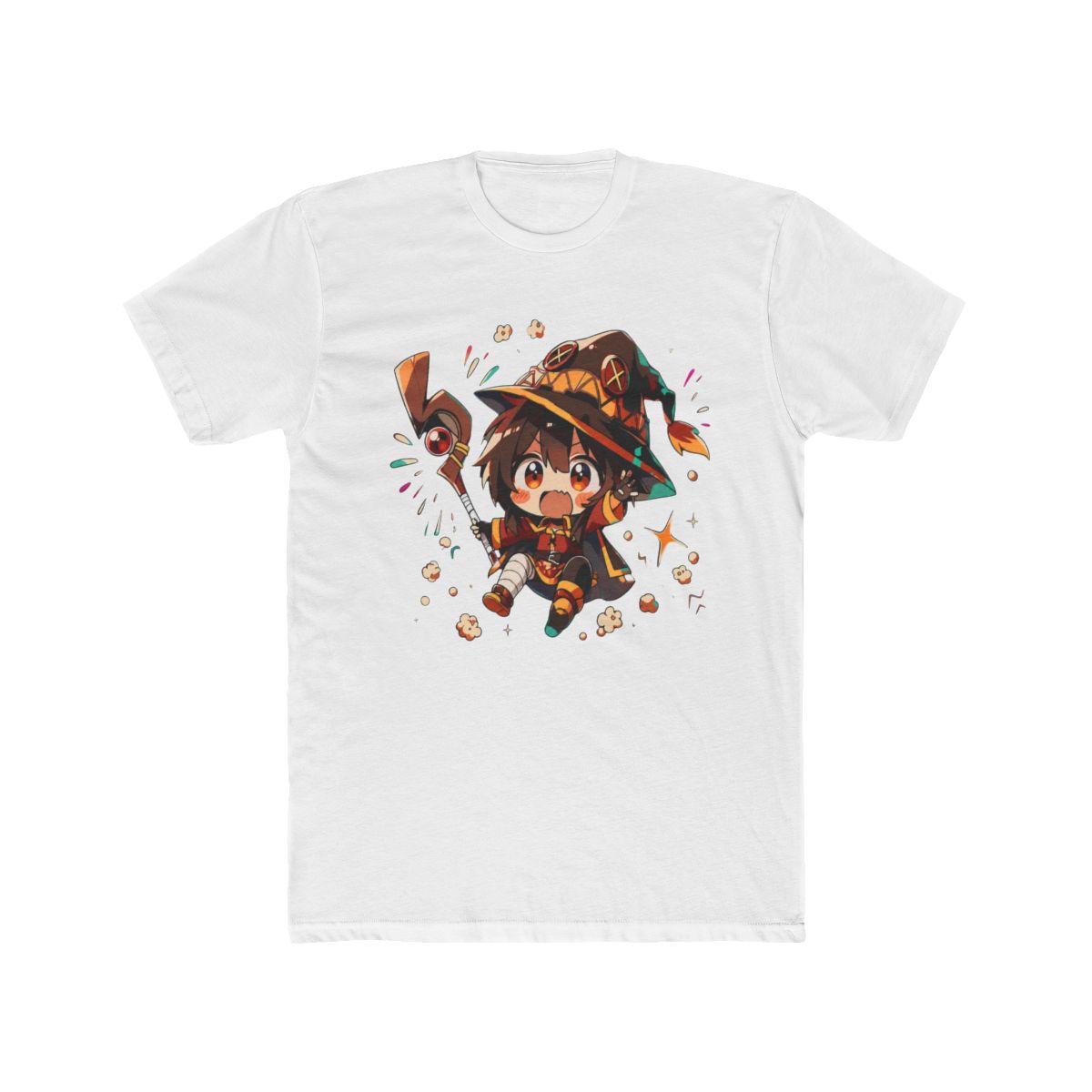 Chibi Megumin With Explosion Staff T Shirt | Konosuba