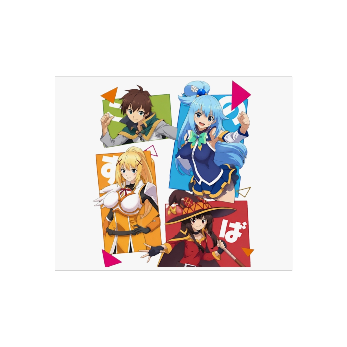 Aqua Konosuba Sacred Humor Wall Art - alternate angle 1, merchandise