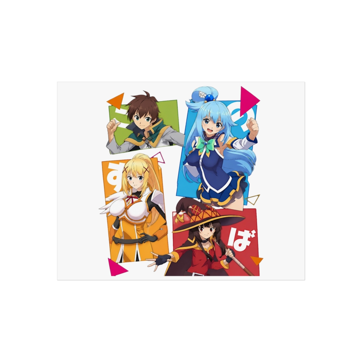 Aqua Konosuba Sacred Humor Wall Art - Official Posters & Wall Art merchandise