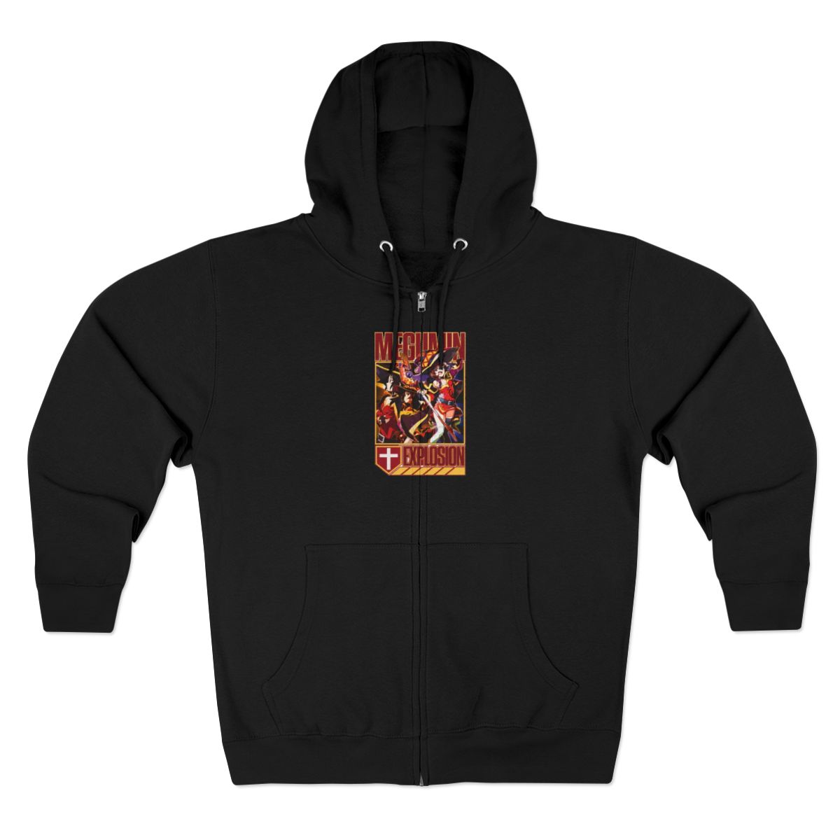 Megumin Konosuba Streetwear Zip Hoodie Jacket