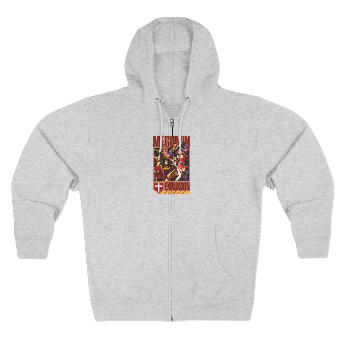 Megumin Konosuba Streetwear Zip Hoodie Jacket